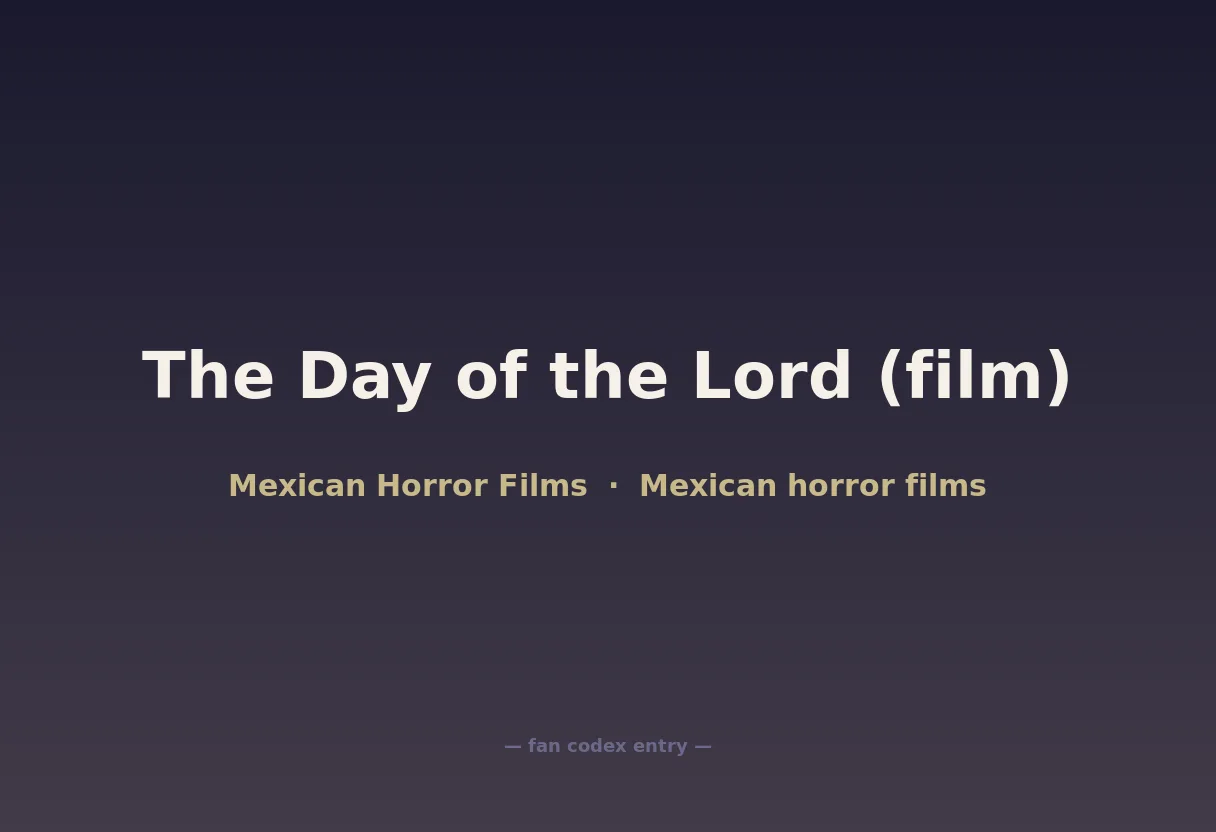 The Day of the Lord (film)