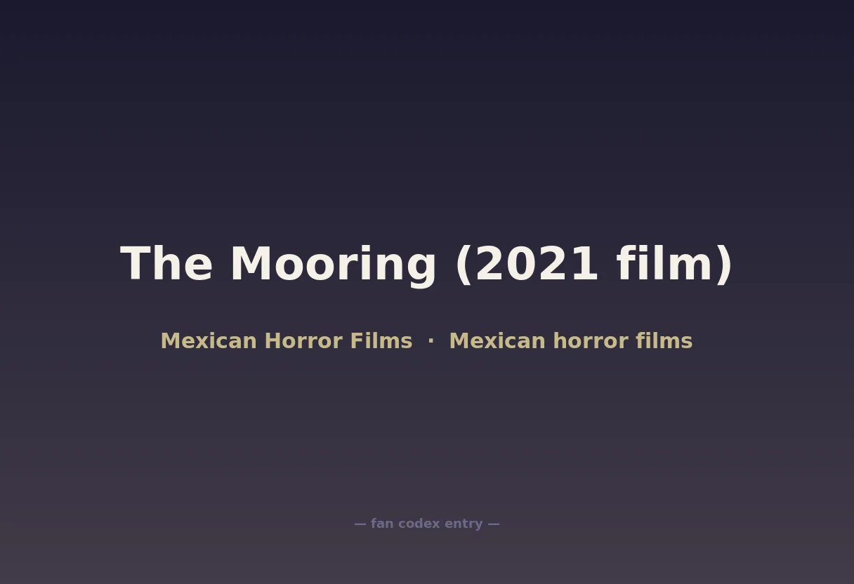 The Mooring (2021 film)